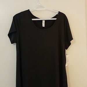 Lularoe black large classic T noir